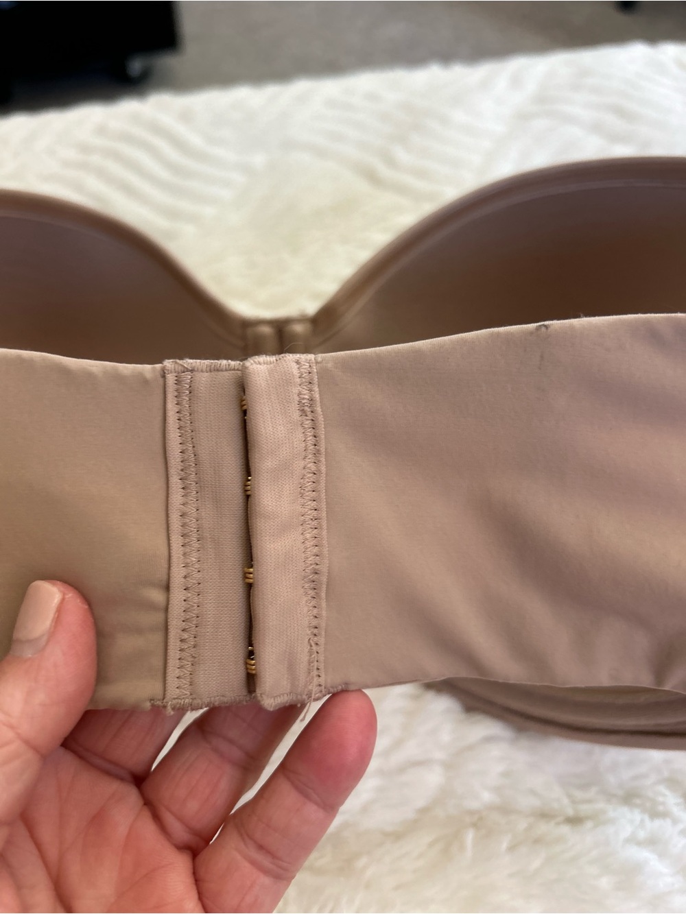 ThirdLove 24/7 Classic Strapless Padded Underwire Bra. 36E. - Picture 5 of 7